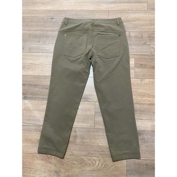 Western Rise Evolution Pants Men's 32X27 Olive Slim Fit Hiking Stretch Chino - Picture 8 of 9